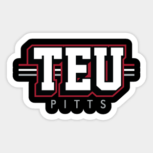Tight End University - TEU - Kyle Pitts - Atlanta Falcons Sticker